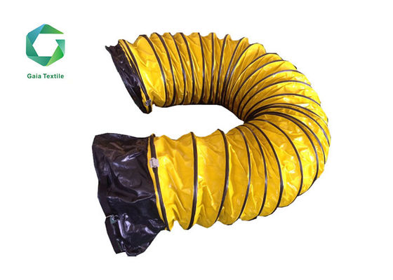 비닐 도포 천 2000d를 둑팅 600gsm 탄력적 터널 PVC 환기