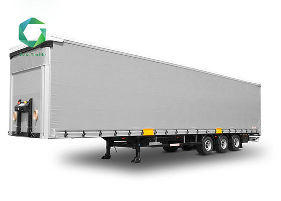 3m Width Printable PVC Coated Tarpaulin 900gsm Truck Side Curtain Transportation Fabric