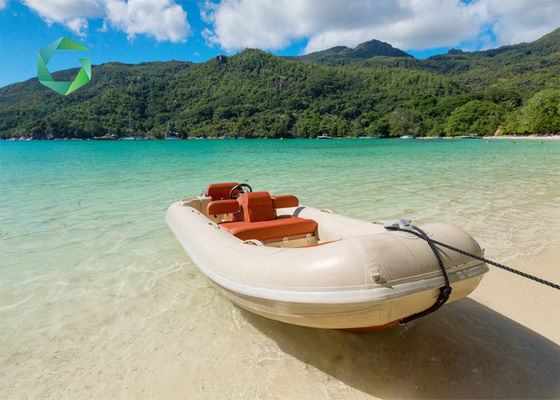 Airtight PVC Boat Fabric 3500N Tensile Strength Vinyl Coated Inflatable 850gsm 1000d