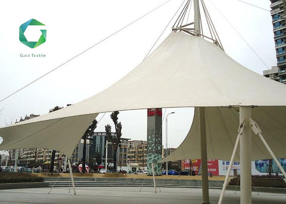 1350gsm 직물 인장도 PVC 막 구조 비닐 코팅된 건축 반대 UV