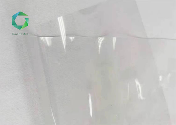 가소제 PVC 투명한 패브릭 0.35 밀리미터 최고 명백한 난연제 비닐 2m 폭