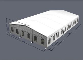 450gsm 2.05m Width PVC Laminated Fabric Fire Retardant PVDF Waterproof Tent