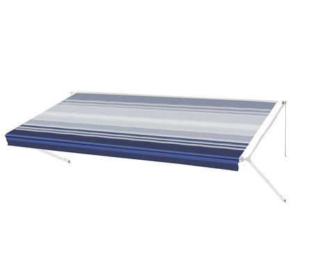 Vinyl Anti UV RV Awning Shade , 109 Inch Width PVC Awning Fabric 550gsm Anti Mildew