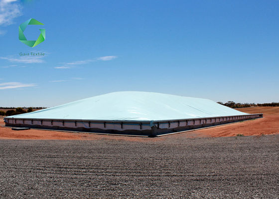 500d 방수 공학포, PVC 550gsm은 더미 TARP 비닐 운송을 낟알로 만듭니다