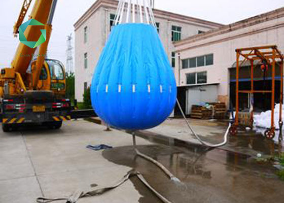 Tensile Strength 7000N Tech Textile , Polyester Woven Vinyl Tarpaulin 2000d Load Test Bag